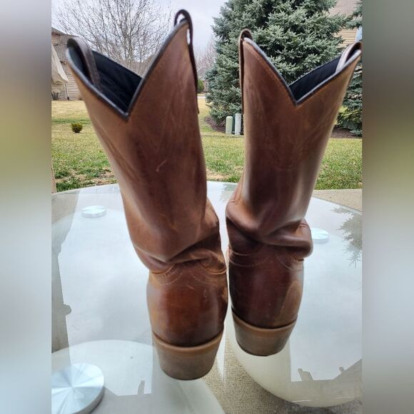 Mens Laredo Western Boots Brown Sz 9.5 EW
